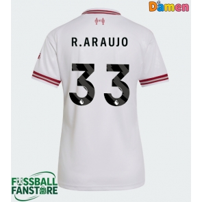 Liverpool Ronald Araujo #33 Replik Auswärtstrikot Damen 2026-27 Kurzarm